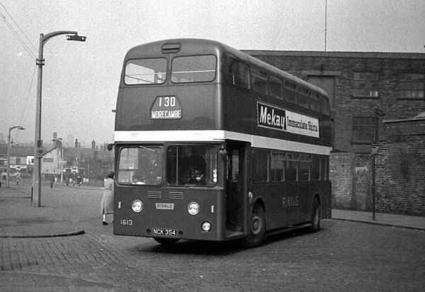 1959 Leyland Atlanteans delivered to Ribble. Delivered in November 1959 it had an M.C.C.W. H44-34F body