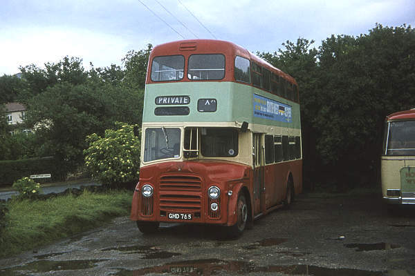 1962 Leyland Titan PD3A-1 with Metro Cammell H39-31F body