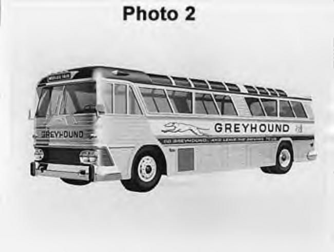 1962 MCI-5 Greyhound Bus