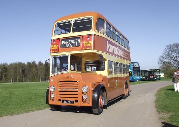 1963 Leyland Titan PD2A-30 with Massey H33-28R seat body