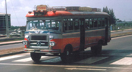 1964-65 Mercedes Benz Bus Thailand