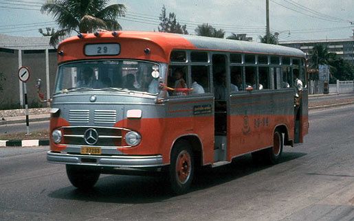 1964 Mercedes Benz Thai Bus Bangkok