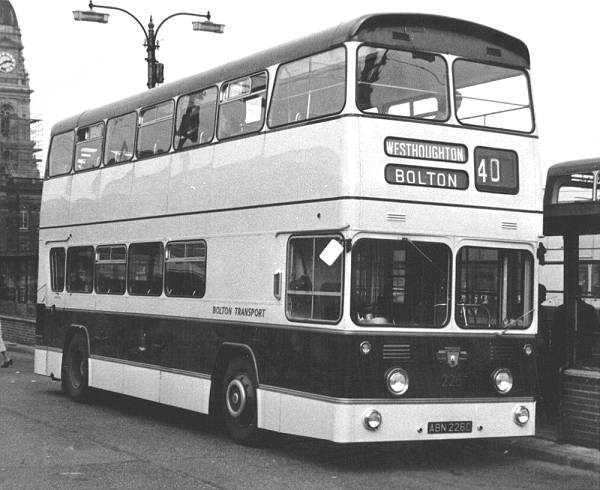 1965 Leyland Atlantean PDR1-1 with Metro-Cammell H45-32F body
