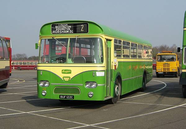 1965 Leyland Leopard PSU3-1RT fitted with a Marshall 'Federation' B45F body a