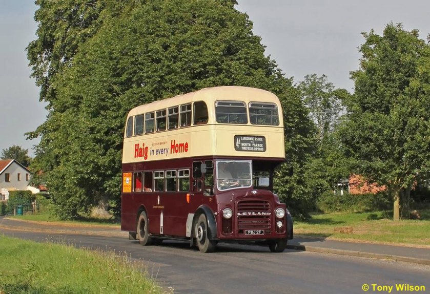 1967 Lowestoft Corporation number 12 was one of two Leyland PD2s with handsome Massey bodywork supplied in 1967