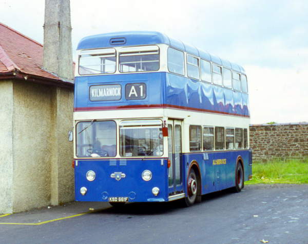 1968 Leyland Atlantean PDR1A-1 built in 1968 with Massey H43-31F bodywork