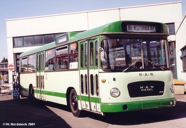 1968 MAN 750 HO Metrobus BHf