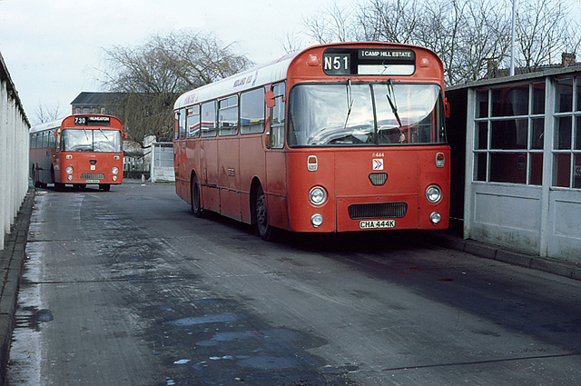 1971 Midland Red NBC bus 6444 Leyland Leopard Marshall CHA 444K