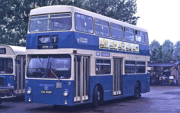 1975 Daimler Fleetline MCCW, ex-London Transport DMS194