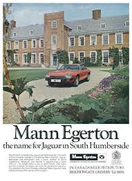 1978 MANN EGERTON ADVERT - JAGUAR XJS