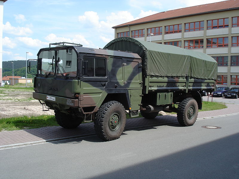 1990 Bundeswehr MAN 5to.gl