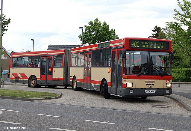 1990 MAN SG 242 Gelenkbus