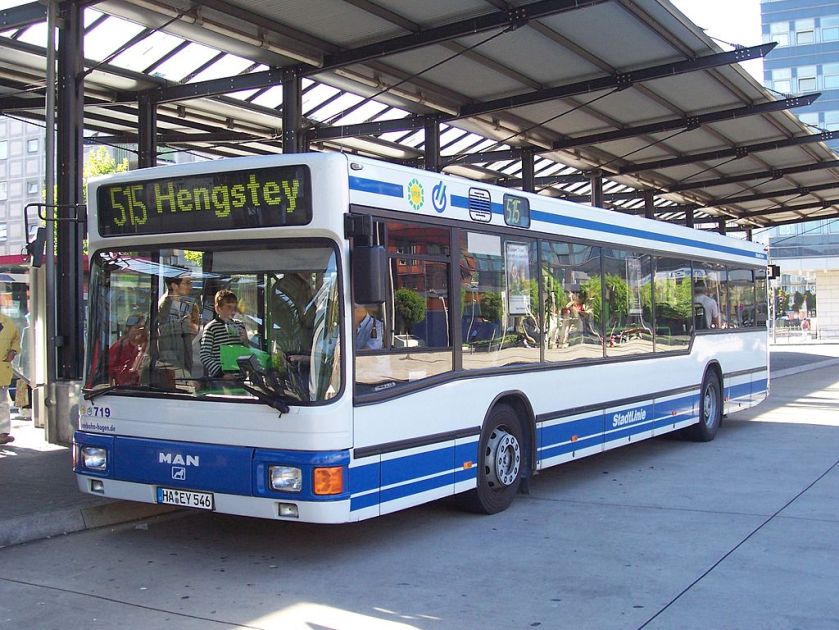 1992-02 MAN Bus Hagen 100 8017