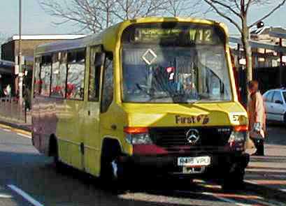 1993 Thamesway Mercedes O810D Marshall Originally Essex Buses 415 r415ypu