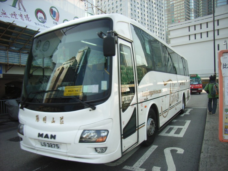 2005 Bussen Youngman-MAN bus in Hong Kong