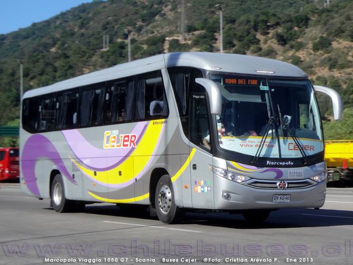 2013 Marcopolo Viaggio 1050 G7 Scania Buses Cejer