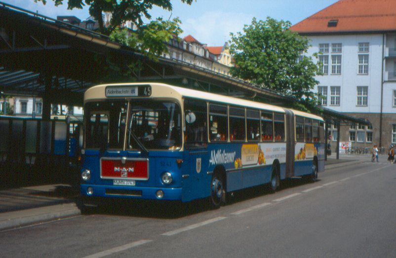 94 1970-80 München-MAN-SG192-Bus5243