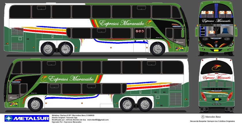 Expresos Maracaibo (1144) Metalsur Starbus II DP MB O-500RSD