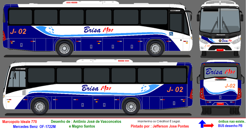 marcopolo ideale mb OF-1722M 770 a