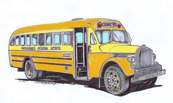 Mercury Buses - built by Mercury Aircraft, Hammondsport, NY