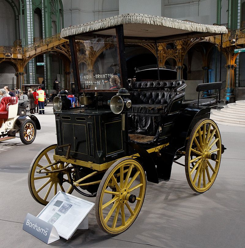 1896 110 ans de l'automobile au Grand Palais Panhard et Levassor Wagonette 2cyl 4 CV
