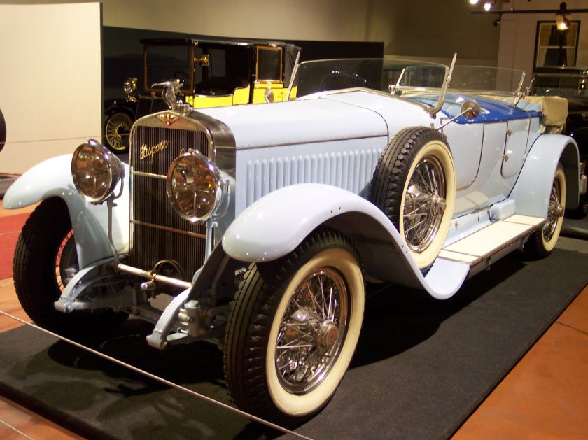 1924 Hispano-Suiza H6B Million-Guiet Dual-Cowl Phæton