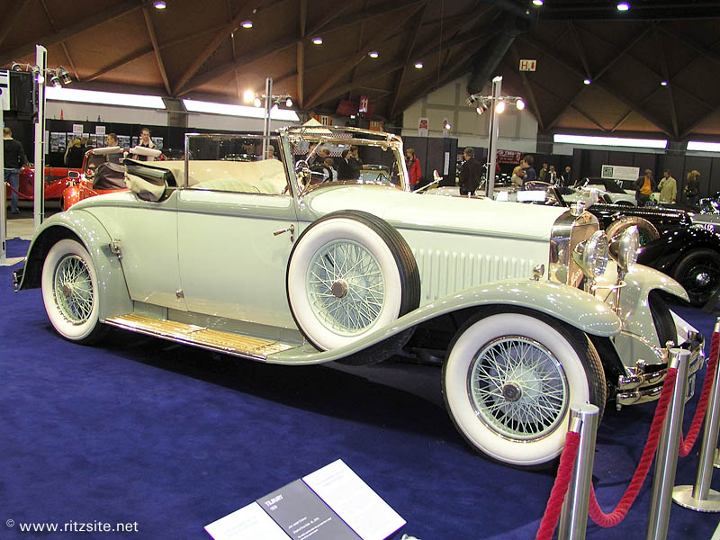 1929 Hispano-Suiza T49 - cabriolet body by D'Ieteren
