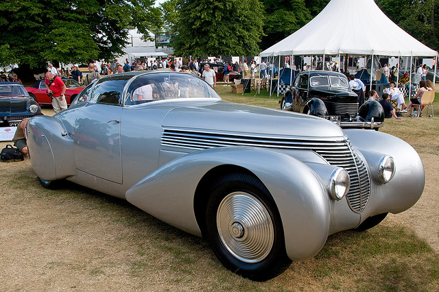 1938 Hispano-Suiza H6C Xenia Winner goodwood Toernooi