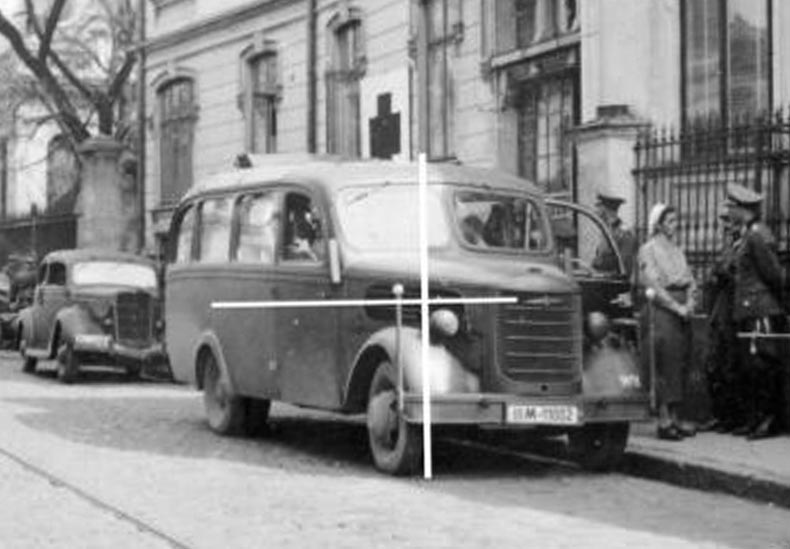 1939 Opel Blitzbus 93 Auwärter