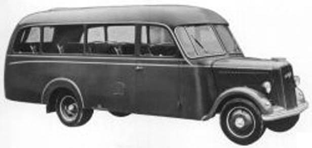 1947 Opel Blitzbus 94 postwar-factory