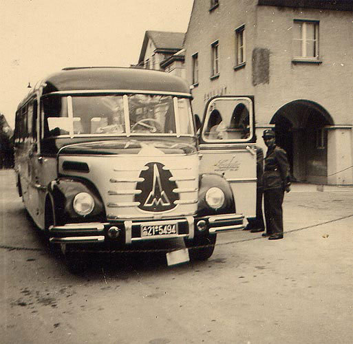 1950 Magirus Deutz Omnibus Anfang 1950 mit Ottenbacher Carr.