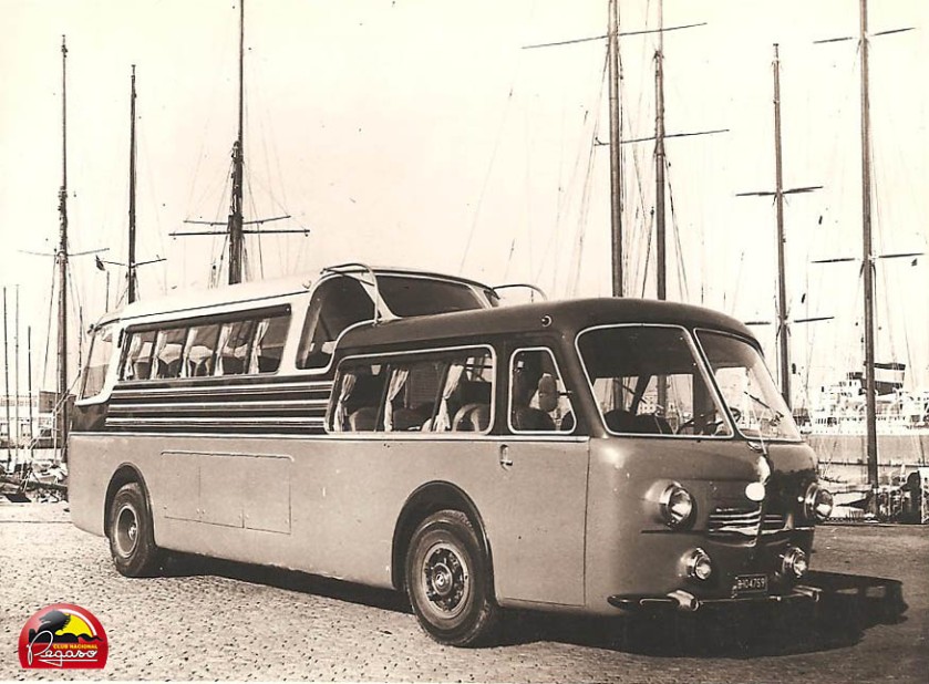 1951 Pegaso Monocasco segunda serie. Tenía 140 CV y 32 plazas