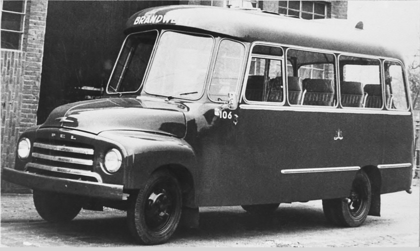 1956 Nr-106 Opel Blitz-2500  12 pers. autobus 19-03-56--10-09-64(2)
