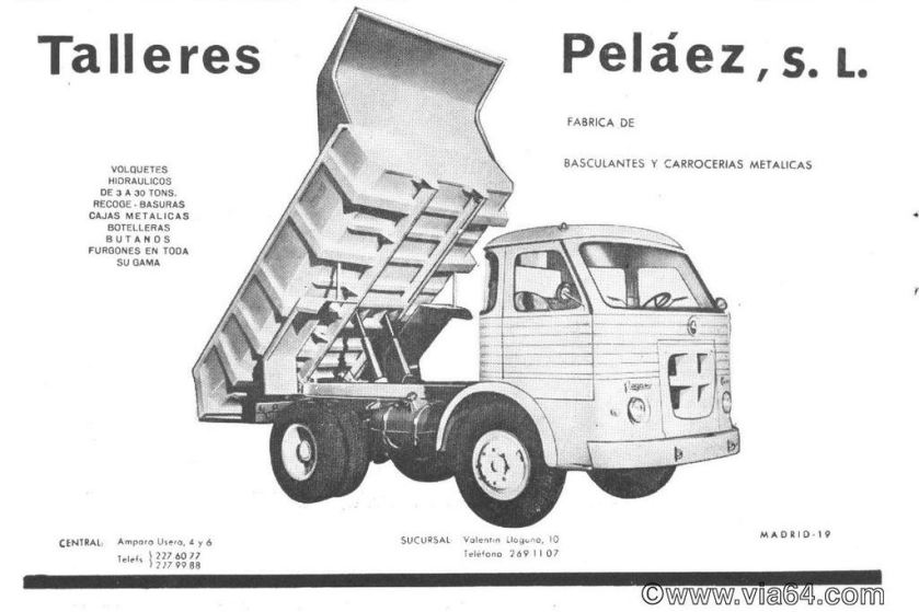1964 Pegaso Comet pelaez