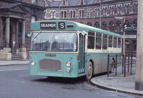 1966 Leyland Panther Cub PSRC1-1 with Northern Counties B44F bodywork