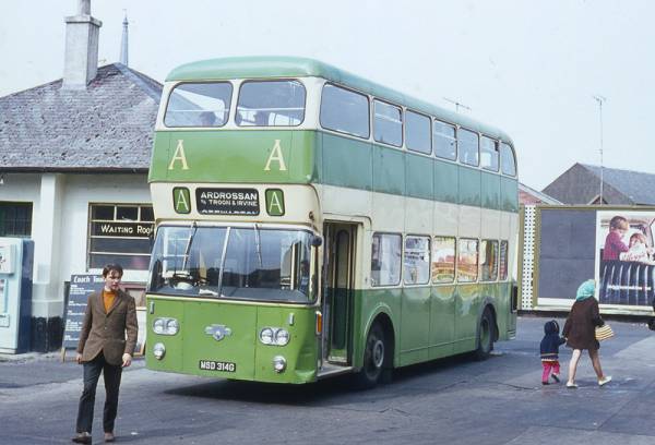 1969 Leyland Atlantean PDR1A-1 built in 1969 with Northern Counties H44-33F bodywork
