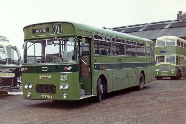 1969 Leyland Leopard PSU3-1RT with Northern Counties DP49F bodies