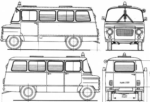 1969 Nysa S521 Ambulance a