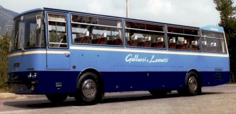 1976 Autobus Fiat 343  L Carrozzato ORLANDI modello SAROS