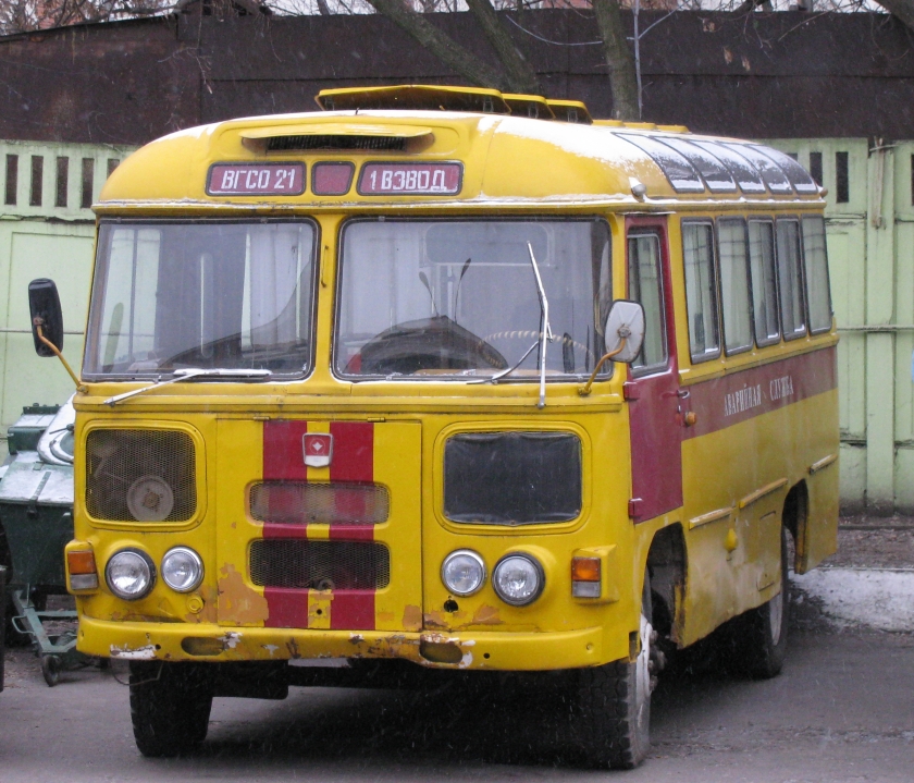 Bussen PAZik Moskou