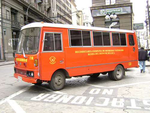 Datsun Orange bus