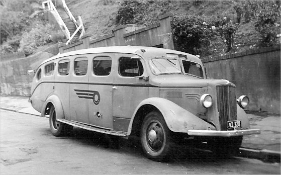 Morris Commercial 14 seater purchased from Gibson Motors