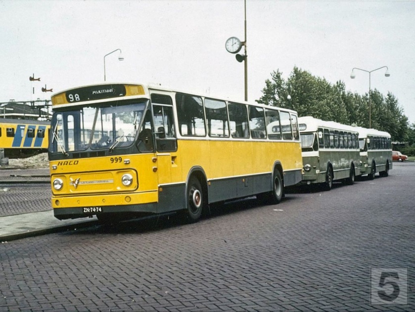 NACO Alkmaar 999, Lijn 98, Stationsplein Alkmaar (1973) Leyland Verheul