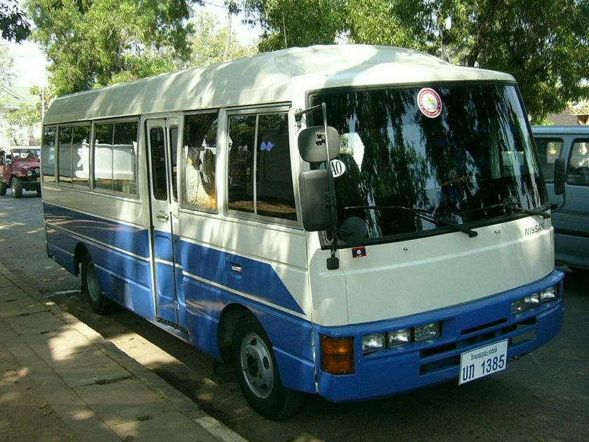 Nissan Civilian 3 bus-Laos