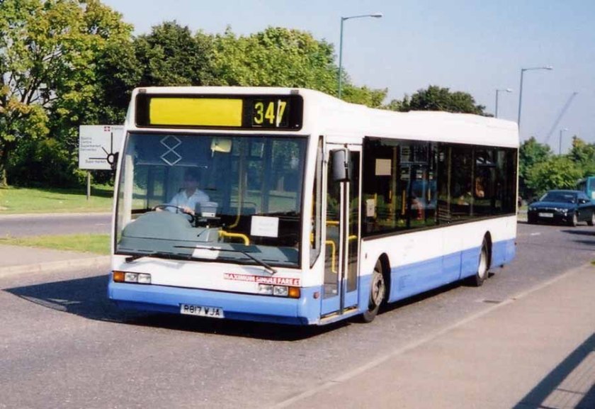 Optare Excel A Stansted Transit R817WJA