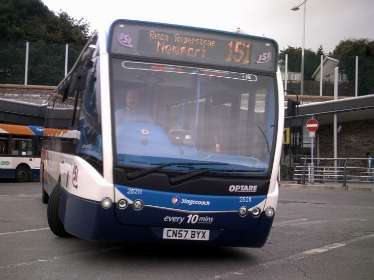 Optare Stagecoach to Newport