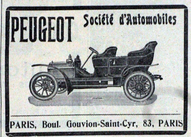 1911 Peugeot a