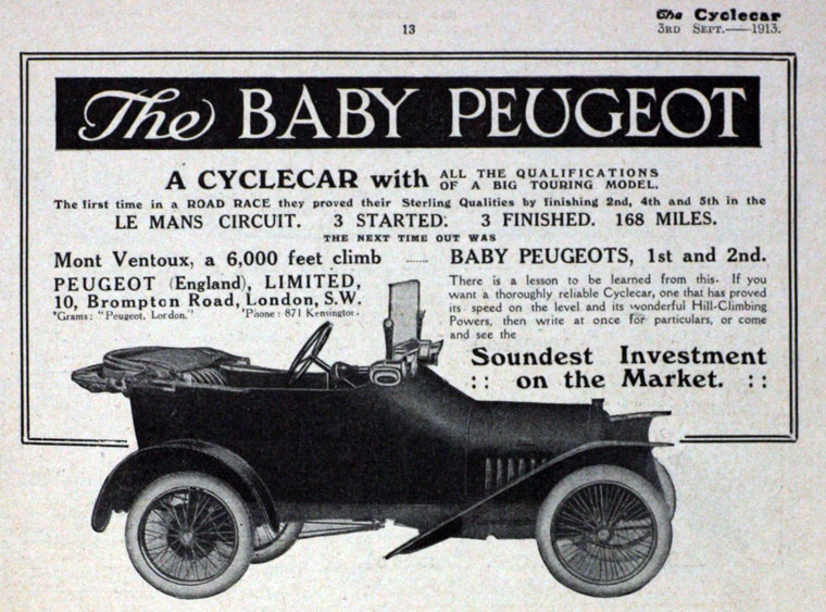1913 Peugeot a