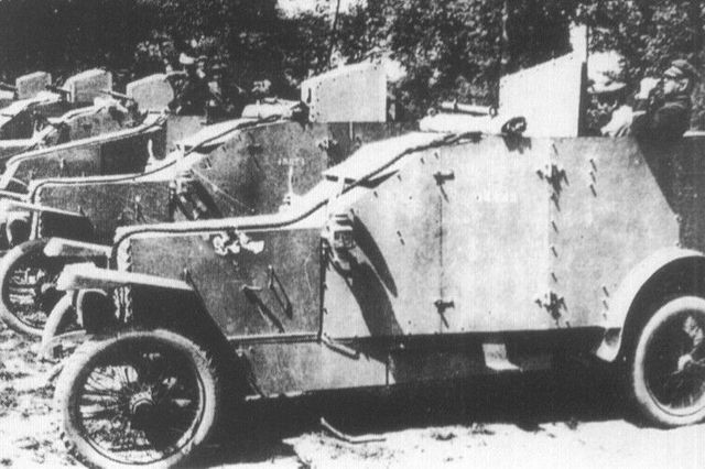 1915 renault mle Automitrailleuses