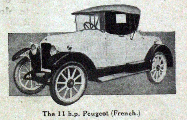 1923 Peugeot a